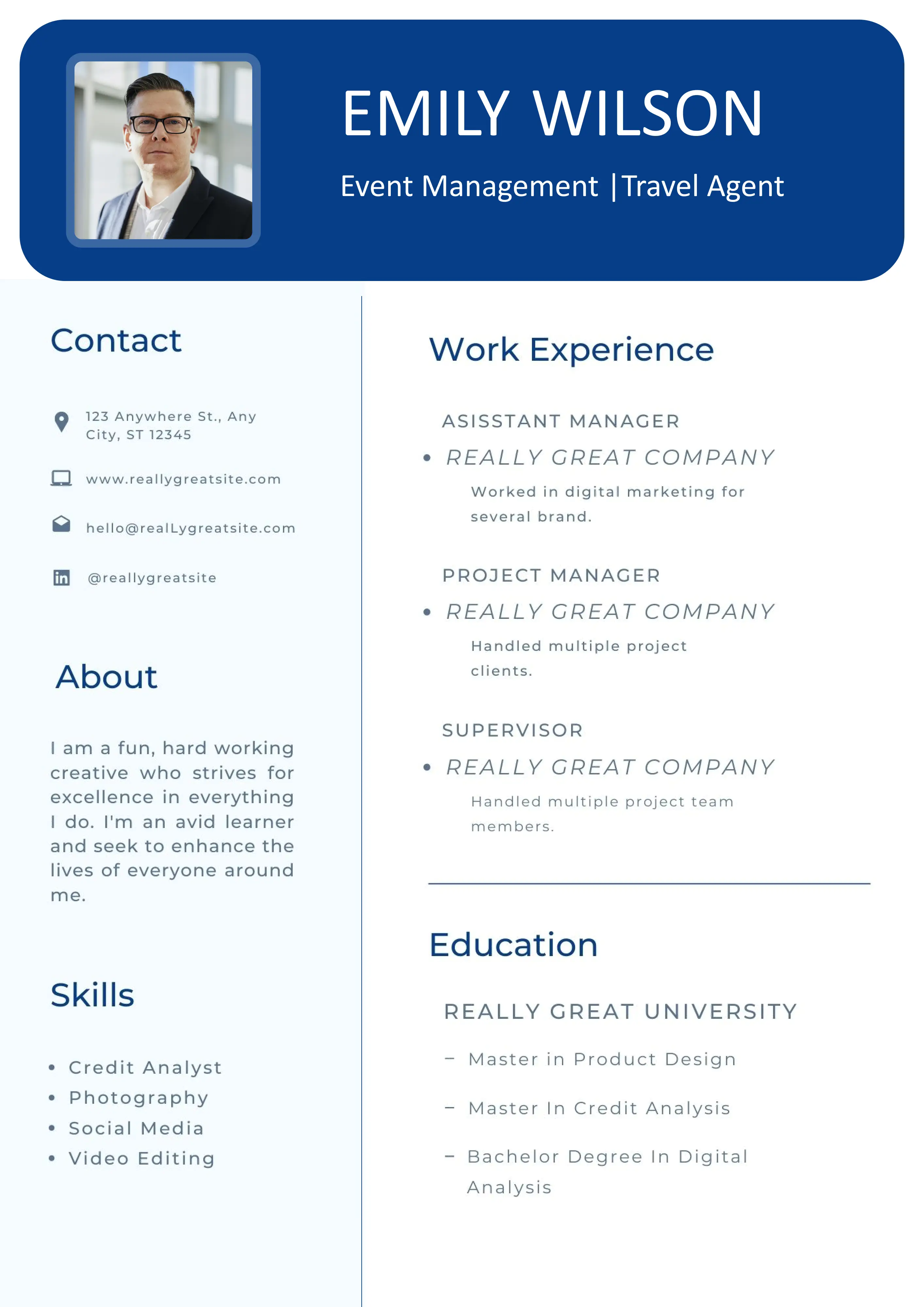 Resume Template