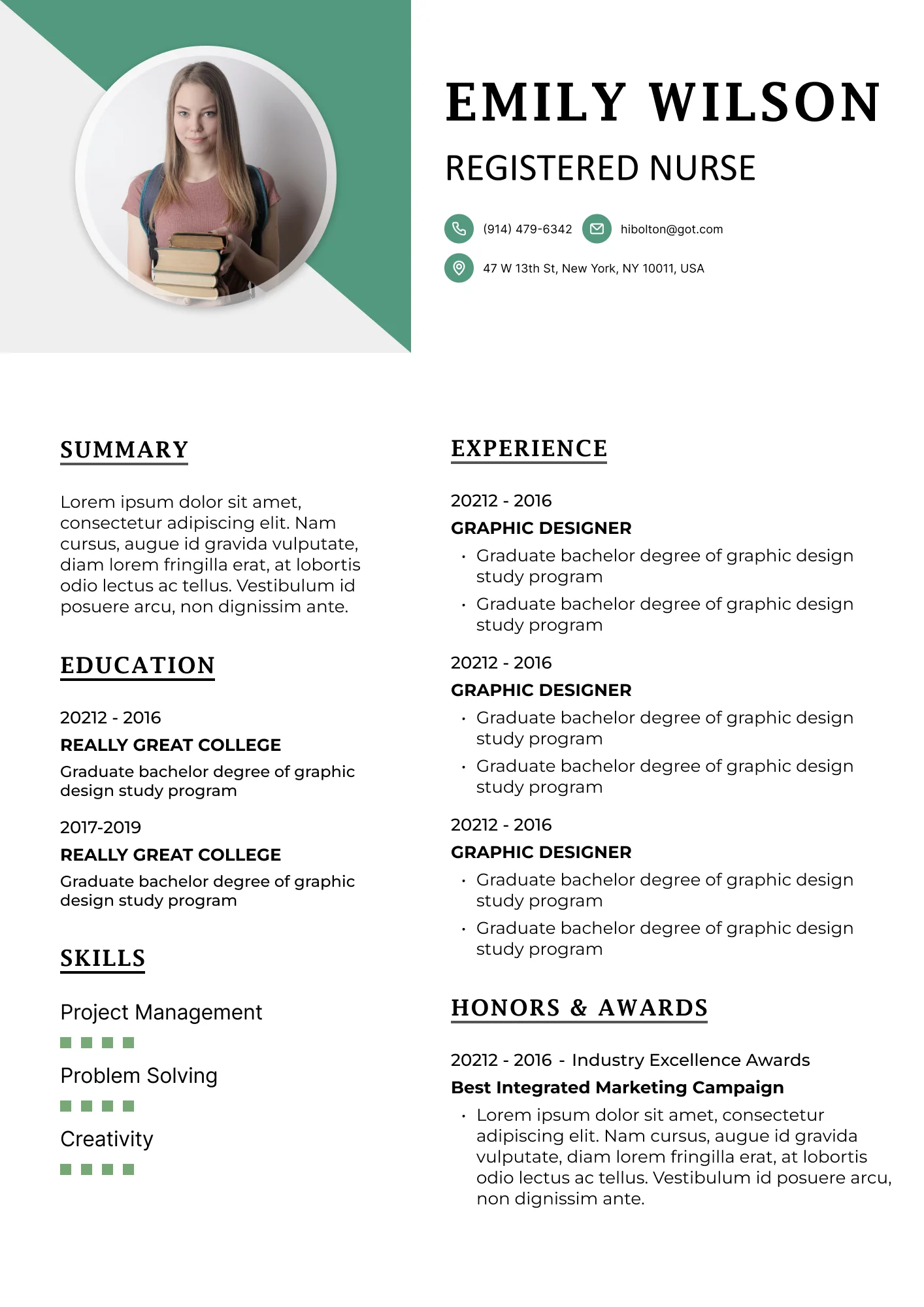 Resume Template