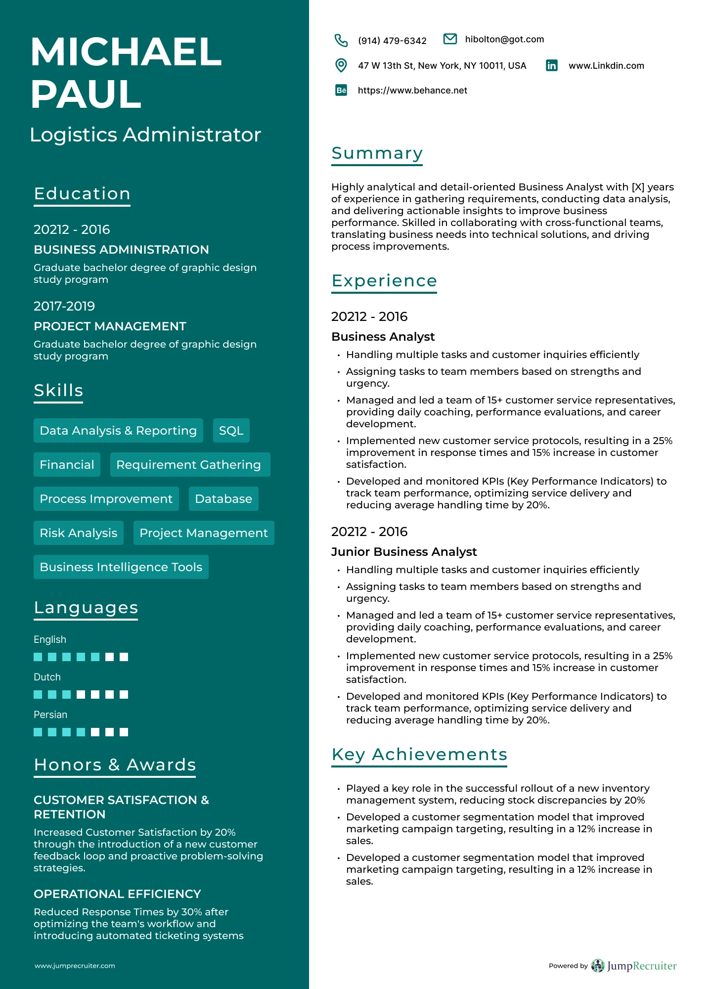 Resume Template